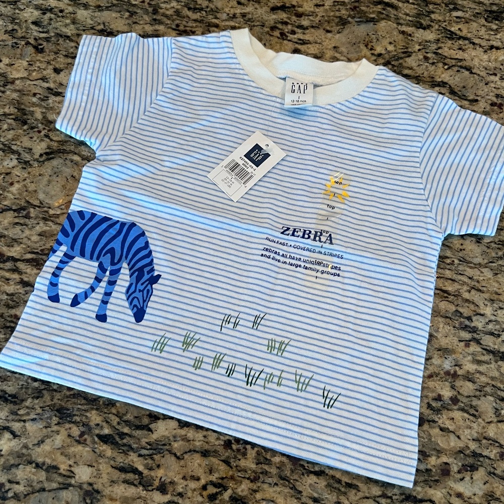 Zebra Infant Tee